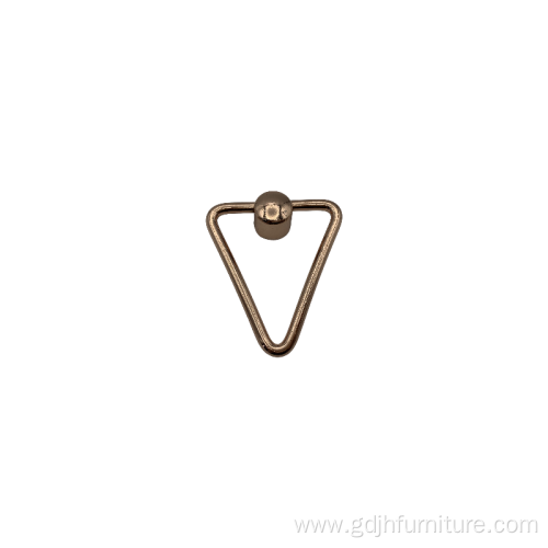 Aluminum alloy light luxury pendant pull ring